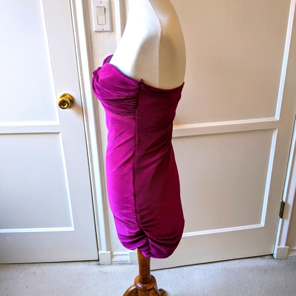 Va Va Voom strapless bodycon ribbed dress NWOT - Picture 4 of 9